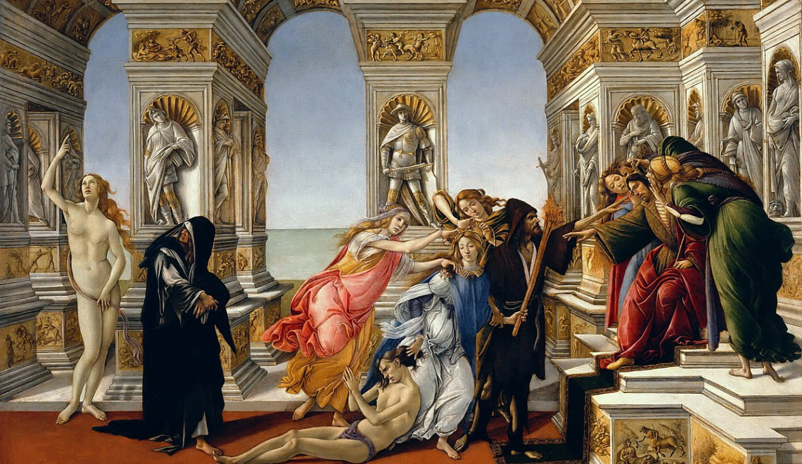 Botticelli Gemälde - The Yorck Project - Directmedia Abbildung eines Gemäldes von Botticelli