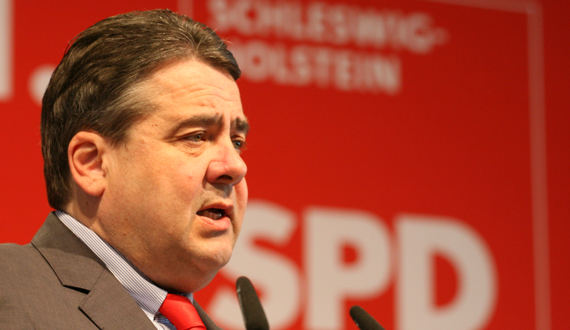 Abbildung von SPD Sigmar Gabriel
