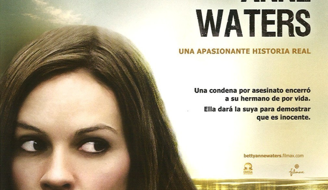 Abbildung des BluRay DVD Covers zum Kinofilm - Betty Anne Waters - 2010