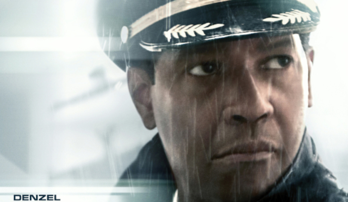 Abbildung von Filmposter - The Flight - aus dem Jahr 2012 mit Denzel Washington