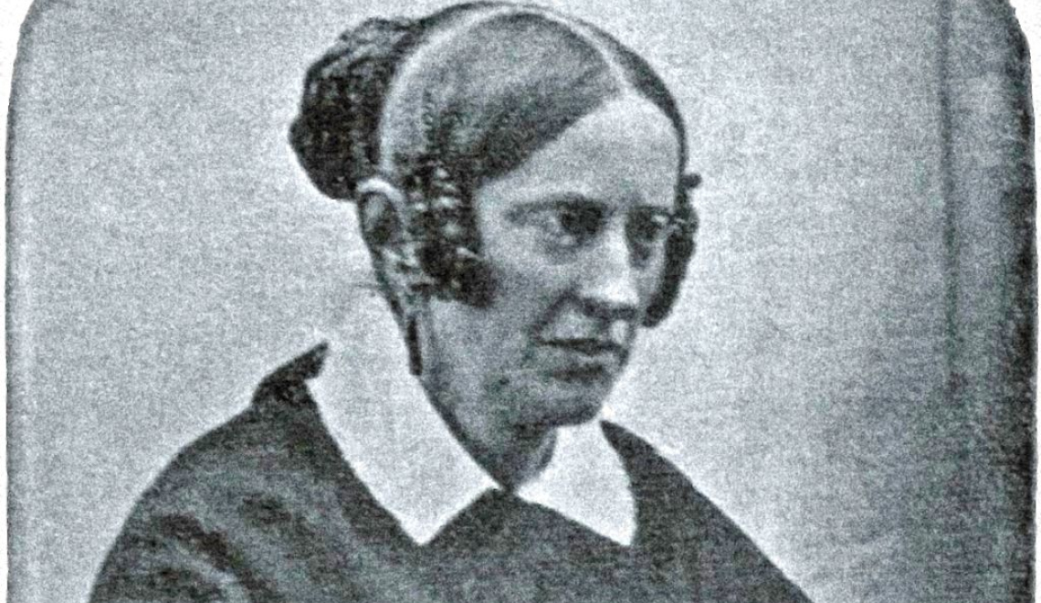 Fotografie von Annette von Droste Hülshoff von 1845 Fotografie von Annette von Droste Hülshoff von 1845