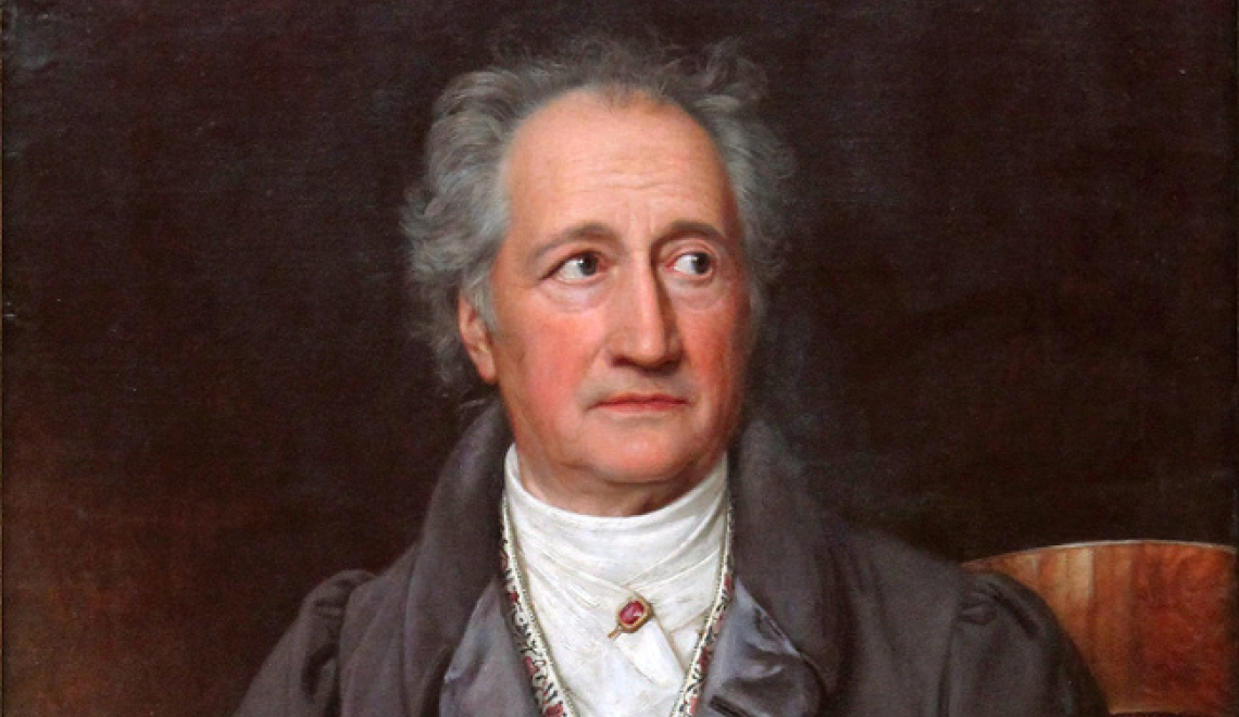 Portrait von Goethe von Joseph Karl Stieler Abbildung von Portrait von Goethe von Joseph Karl Stieler