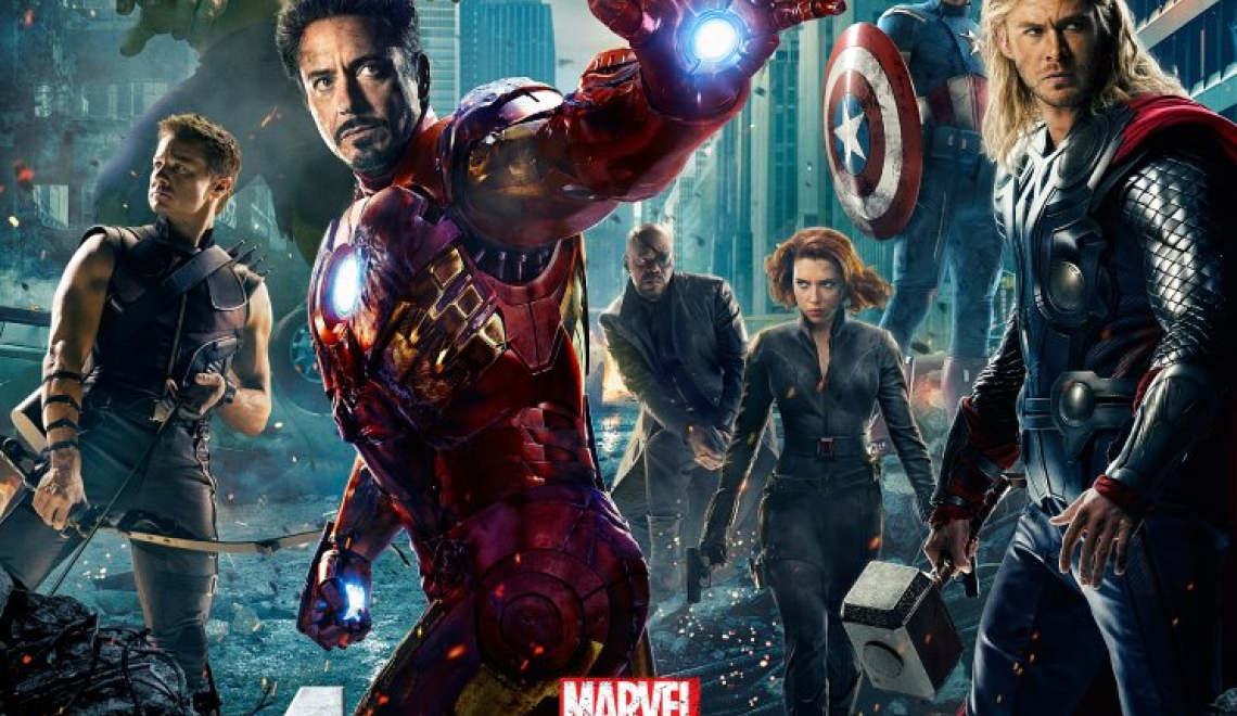 Abbildung des BluRay DVD Covers zum Kinofilm - The Avengers - 2012