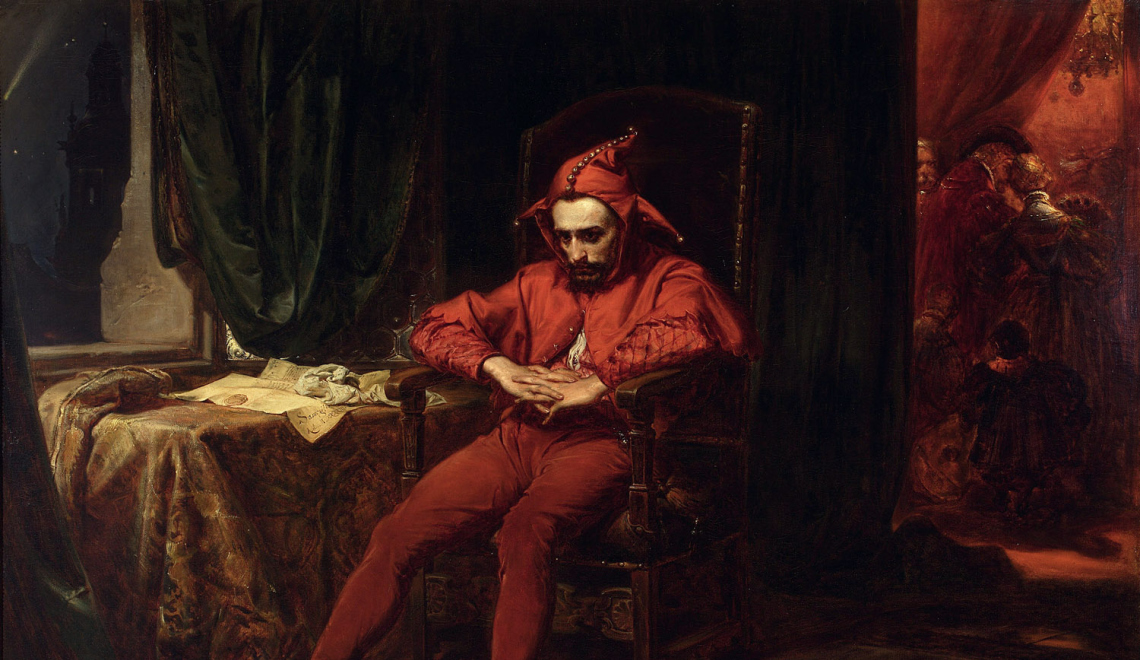 Jan Matejko Bildnis von Stańczyk - Photo by Muzeum Narodowe w Warszawie - from Wikipedia - PD Abbildung von Jan Matejko Bildnis von Stańczyk