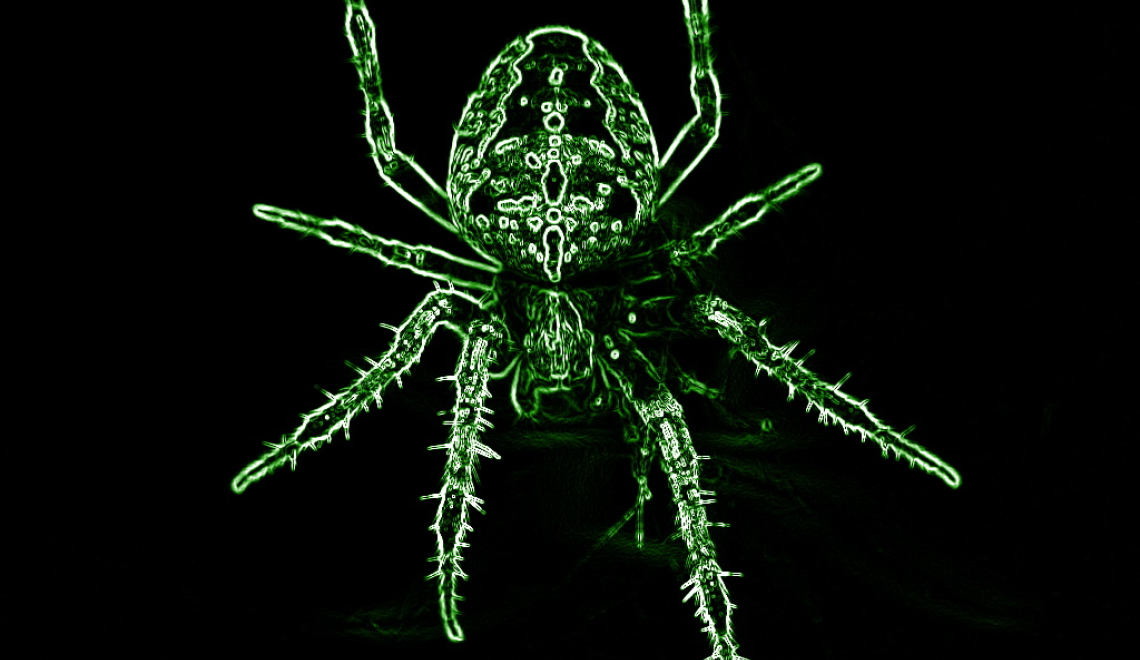 Matrix Spider | Bild zum Artikel auf interscenar.io