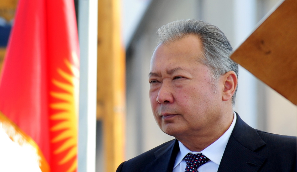 President of Kyrgyzstan Kurmanbek Bakiyev 2014 - Steele C. G. Britton, U.S. Air Force Abbildung von Kurmanbek Bakiyev