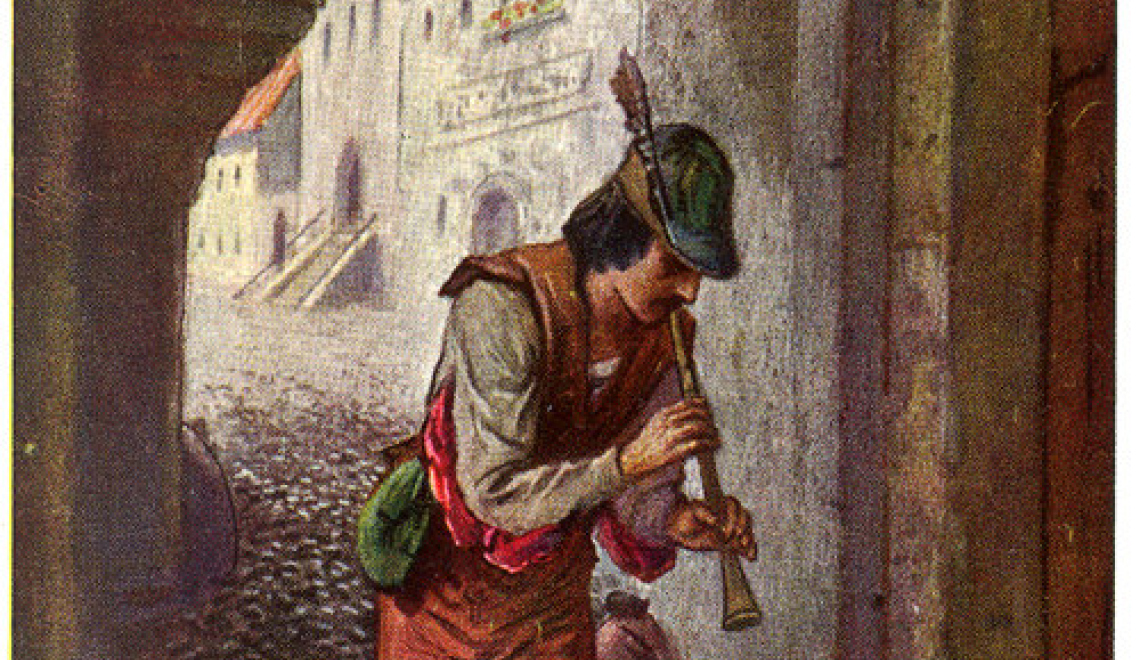 Rattenfaenger von Hameln - Oskar Herrfurth - Wikimedia Abbildung von Rattenfaenger von Hameln