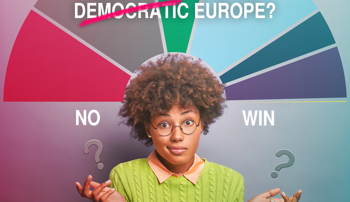 Die Wahl mit den offenen Fragen in Deutschland 2025 Abbildung des Wahl-Stimmen-Spektrums in Deutschland 2025