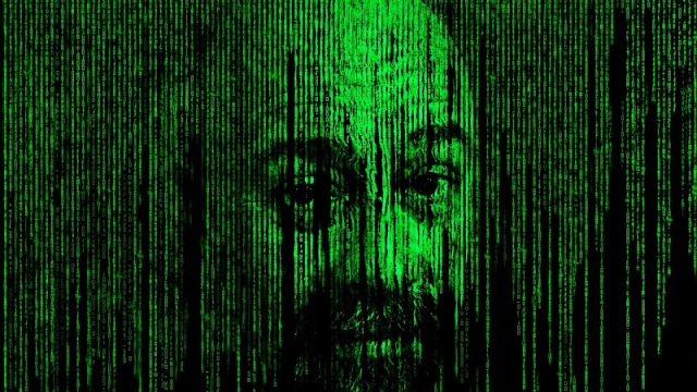 Abbildung von Hologram im Matrix-Stil