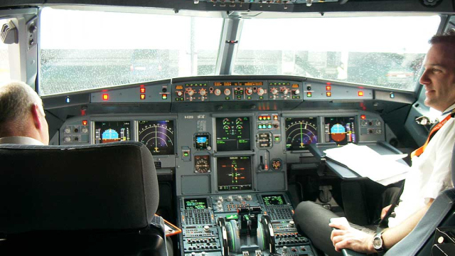 Abbildung von Airbus A319 Cockpit