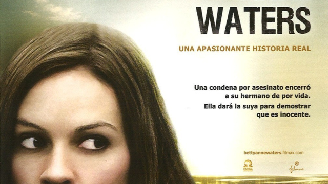 Abbildung des BluRay DVD Covers zum Kinofilm - Betty Anne Waters - 2010