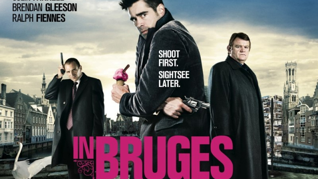 Abbildung des BluRay DVD Covers zum Kinofilm - Bruegge sehen und sterben - 2008