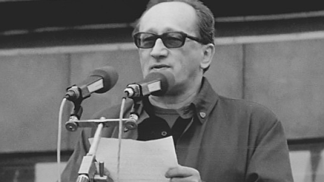 Foto von Heiner Mueller im Jahr 1989