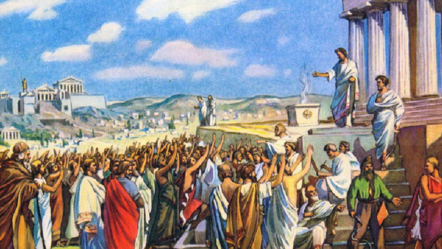 Die Direkte Demokratie Athens
