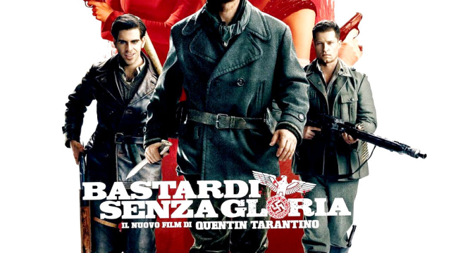 Abbildung des BluRay DVD Covers zum Kinofilm Inglourious Basterds