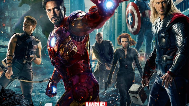 Abbildung des BluRay DVD Covers zum Kinofilm - The Avengers - 2012