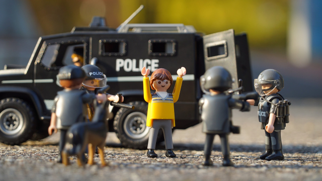 Abbildung von Playmobil Polizei Figuren