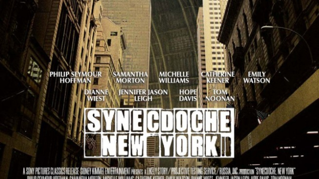 Abbildung des BluRay DVD Covers zum Kinofilm - Synecdoche New York - 2008