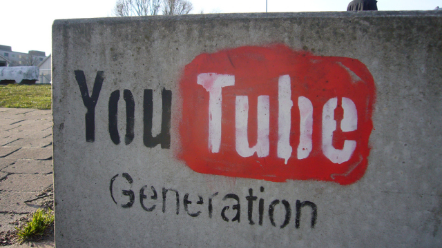 Abbildung von einem YouTube Graffiti