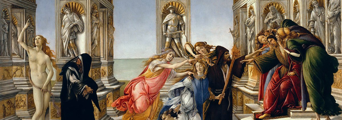 Abbildung eines Gemäldes von Botticelli