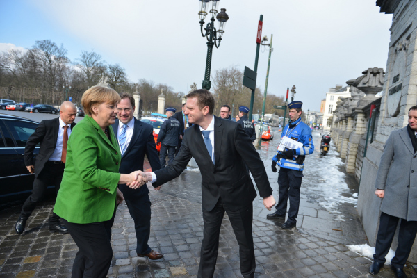 Abbildung von Angela Merkel