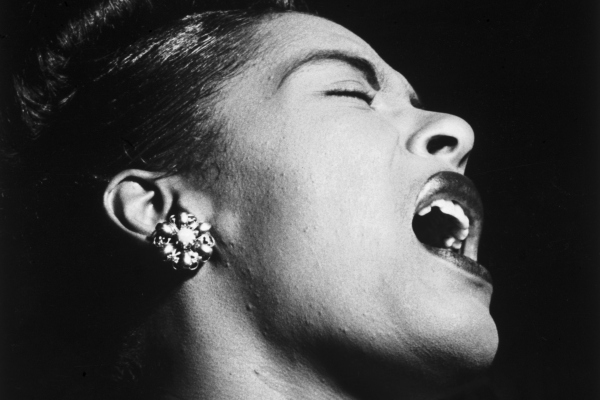 Abbildung der Sängerin Billie Holiday