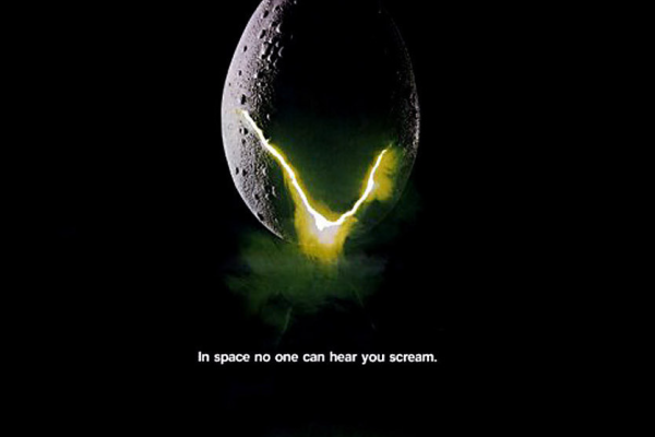 Abbildung des BluRay DVD Covers zum Kinofilm - Alien - 1979