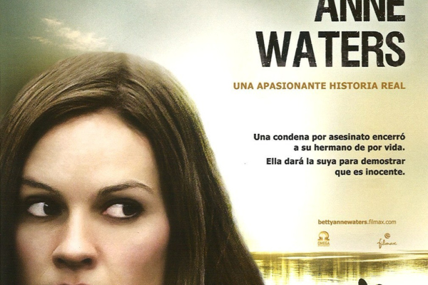 Abbildung des BluRay DVD Covers zum Kinofilm - Betty Anne Waters - 2010