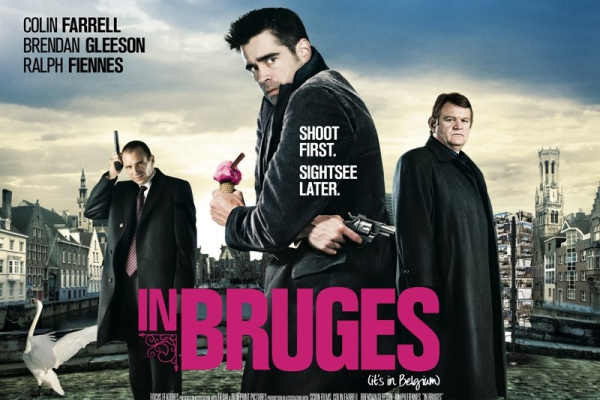 Abbildung des BluRay DVD Covers zum Kinofilm - Bruegge sehen und sterben - 2008