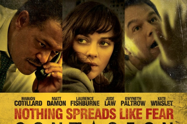 Abbildung des BluRay DVD Covers zum Kinofilm - Contagion - 2011