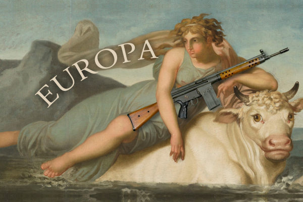 Europa bewaffnet mit einer Heckler & Koch G3