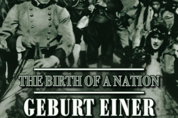 Abbildung des BluRay DVD Covers zum Kinofilm - Die Geburt einer Nation - 1915