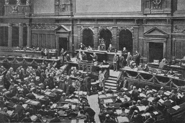 Abbildung von Deutscher Reichstag 1906