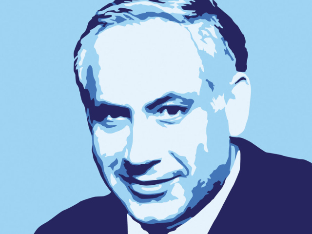 Abbildung von Benjamin Netanyahu