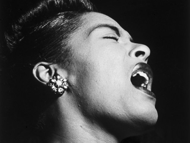 Abbildung der Sängerin Billie Holiday
