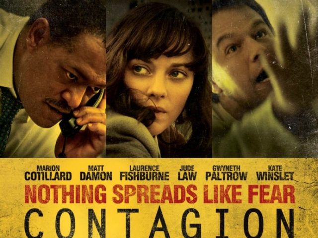 Abbildung des BluRay DVD Covers zum Kinofilm - Contagion - 2011