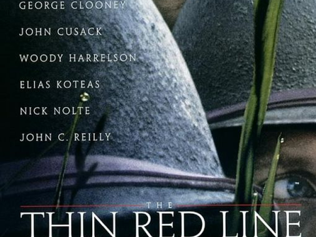 Abbildung des BluRay DVD Covers zum Kinofilm - Der schmale Grat - 1998