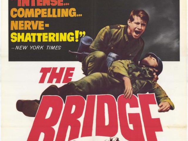 Abbildung des BluRay DVD Covers zum Kinofilm - Die Brücke - 1959