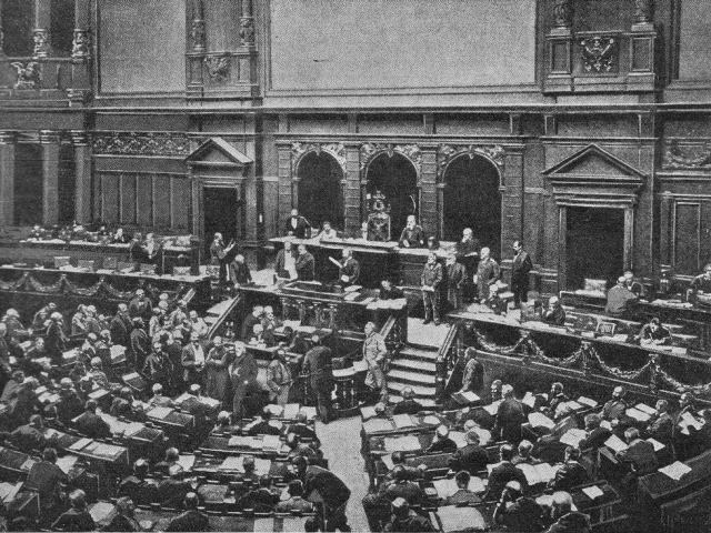 Abbildung von Deutscher Reichstag 1906