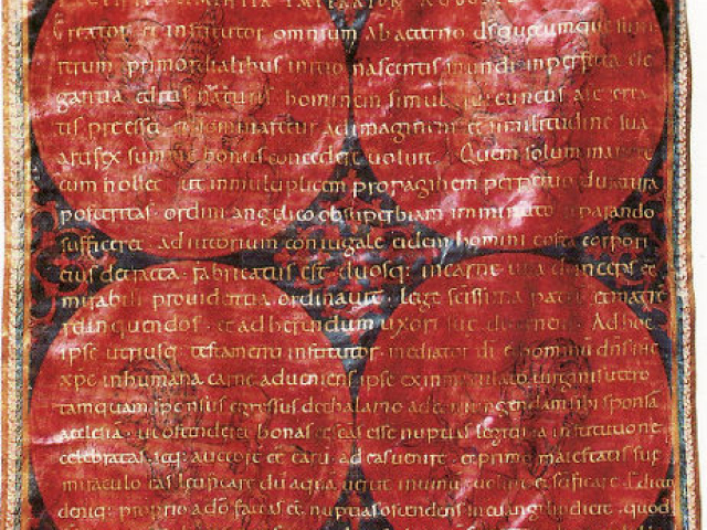 Abbildung von Heiratsurkunde der Kaiserin Theophanu