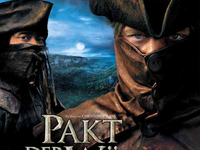 Abbildung des BluRay DVD Covers zum Kinofilm - Pakt der Wölfe - 2001