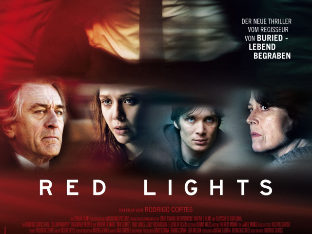 Abbildung des BluRay DVD Covers zum Kinofilm - Red Lights - 2012