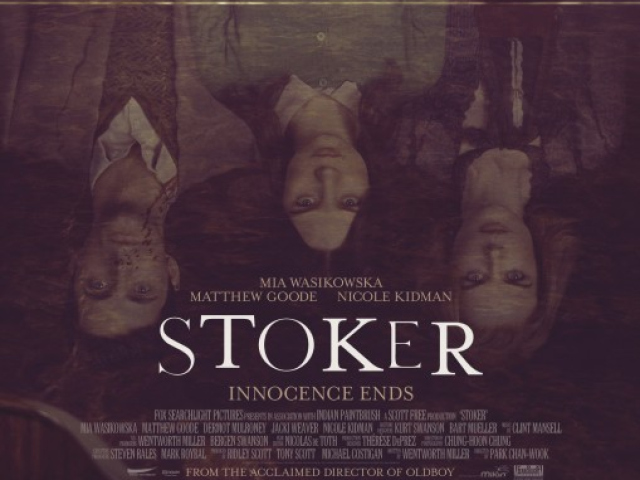 Abbildung des BluRay DVD Covers zum Kinofilm - Stoker - 2013